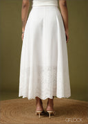 Embroidery Detail Skirt - 100726