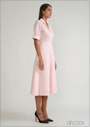 Textured Midi Dress - 070926