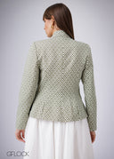 Printed Blazer - 230326