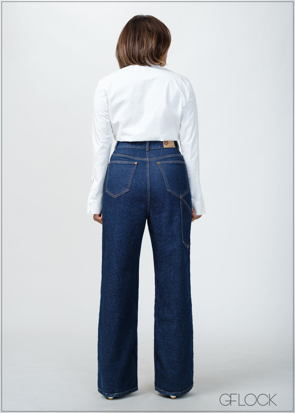 Pocket Detail Jean - Long Length - 090425