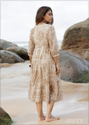Piping Detail Dress - 201026