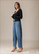 Barrel Jean - Short Length - 210326D