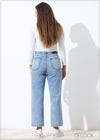 Straight Leg Moon Wash Jean - 140824