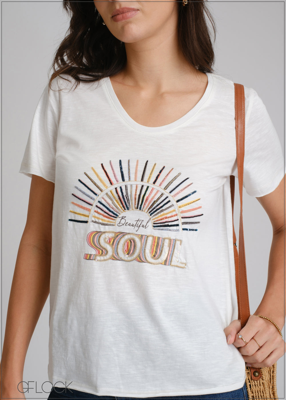 Embellishment T-Shirt - 250425