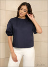 Puff Sleeve Top - 270923