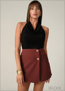 Cowl Neck Top - 090326