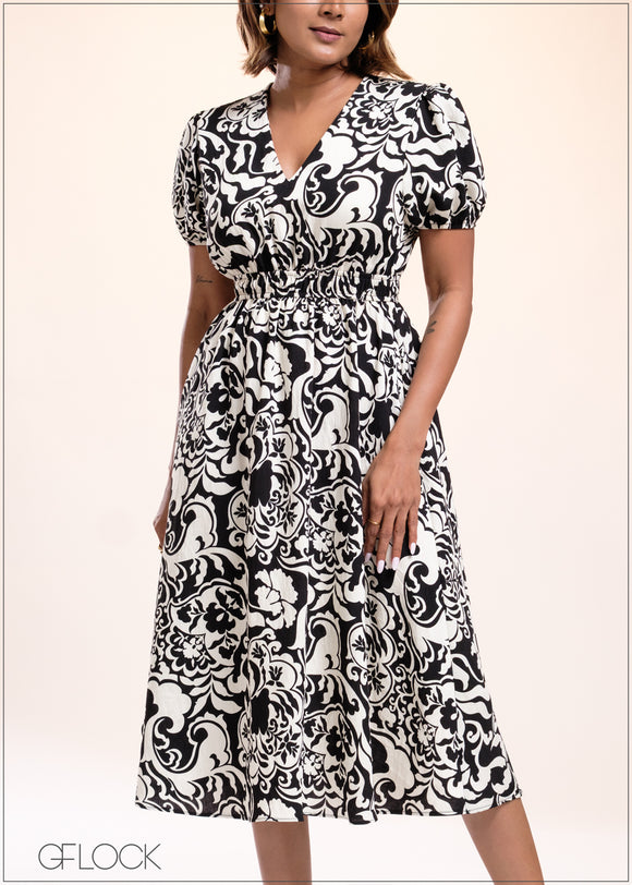Midi Dress - 040825
