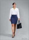 Short Pencil Skirt - 260224