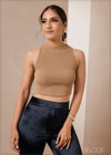 Halter Cut Crop Top - 011223