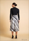 Printed Midi Skirt - 250324