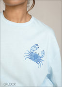 Crab Graphic Tee - 301026
