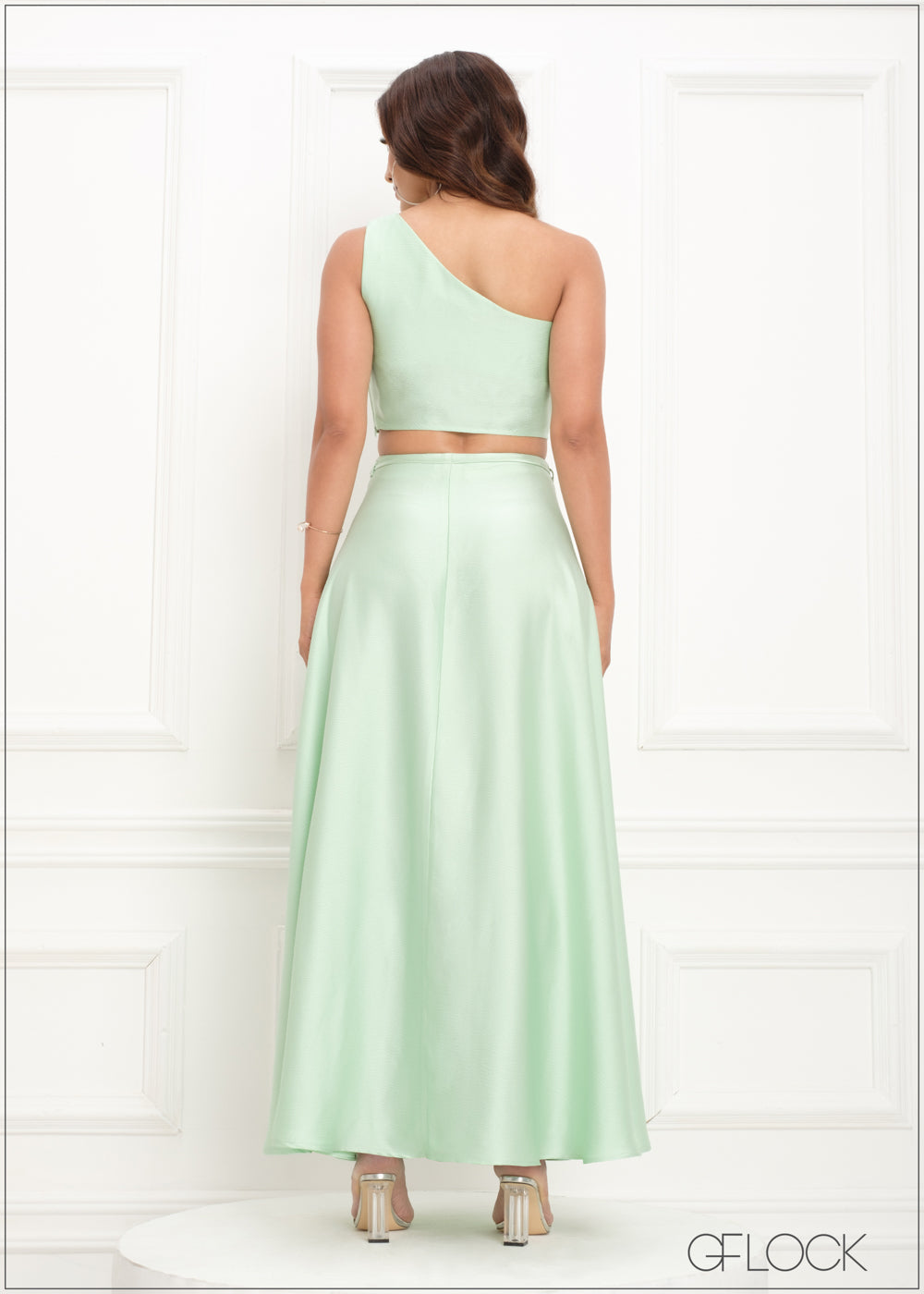 One Shoulder Crop Top - 290923