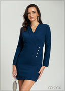 Mini Blazer Dress - 080825