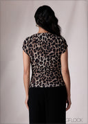 One Shoulder Trim Detail Top - 151026