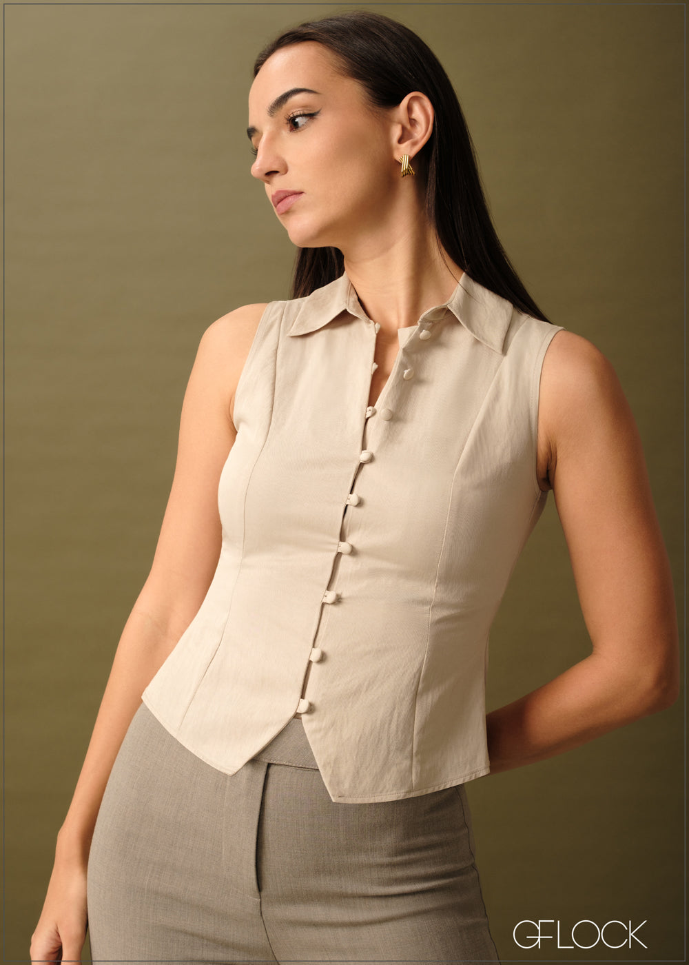 Sleeveless Top - 061025