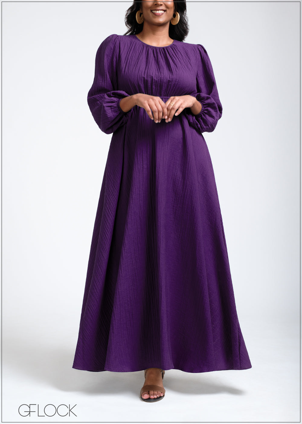 Long Sleeve Maxi Dress - 260525
