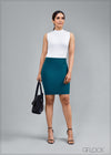 Short Pencil Skirt - 260224