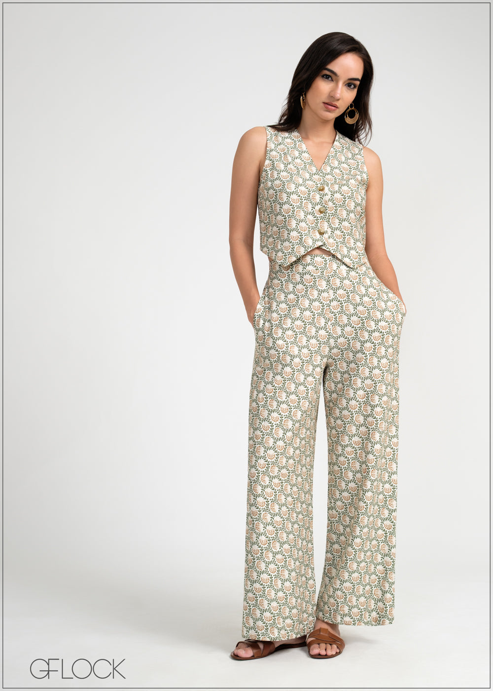 Printed Waistcoat - 050925