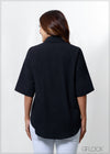 Folded Short Sleeve Shirt - 030723