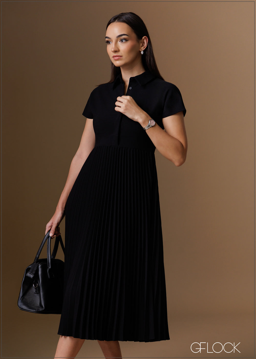 Pleated Dress - 120925