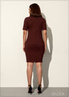 Basic Rib Dress - 120224