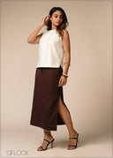 Sleeveless Basic Top - 100426