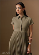 Pleated Dress - 120925