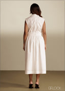 Embroidered Dress - 290526C