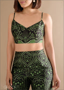 PRINTED BRALETTE TOP - 140324
