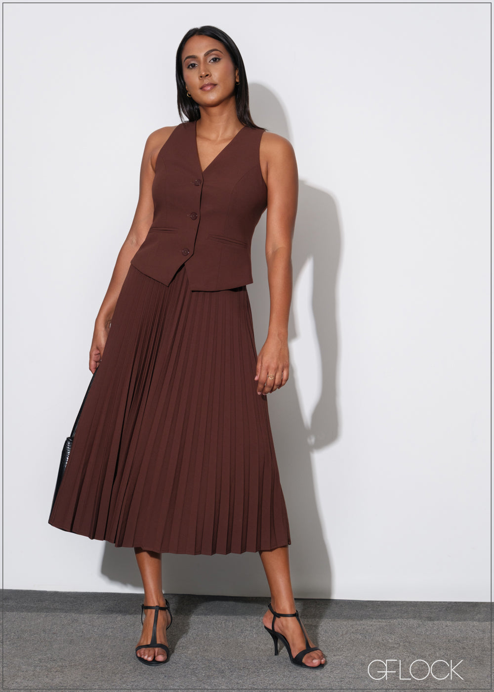 Pleated Skirt - 070725