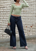 Loose Boot Leg Jean - Long Length - 241026