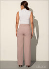 Straight Leg Pant With Seam - 120224