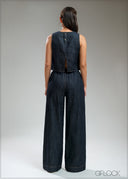 Loose Fit Denim Pant - 210925