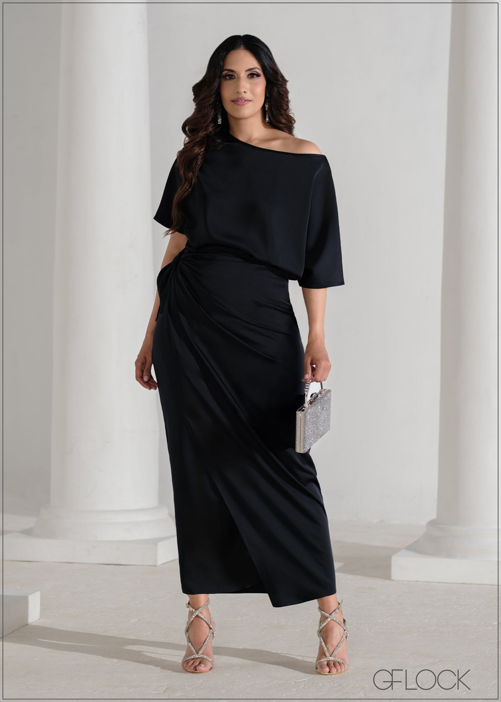 Cold Shoulder Dress - 090625