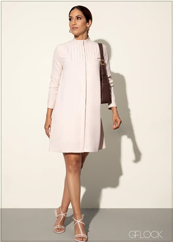 Mini Dress With Front Detail - 120224