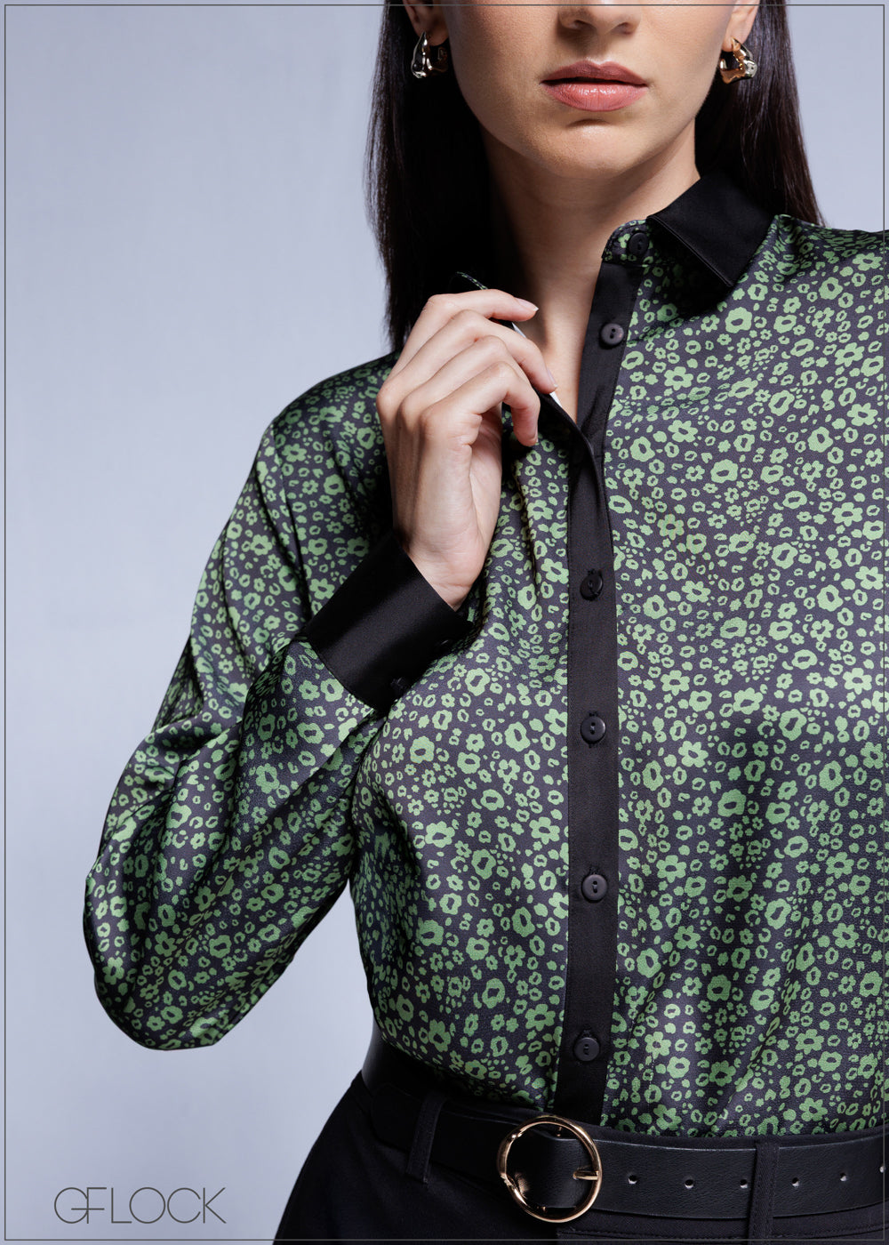 Basic Printed Shirt - 100425