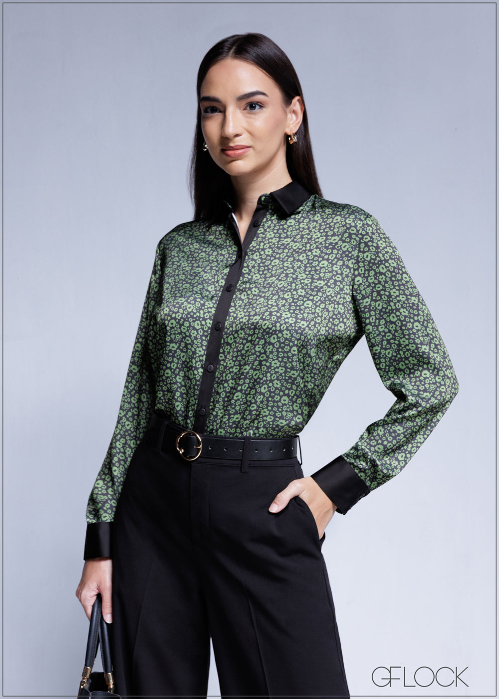 Basic Printed Shirt - 100425