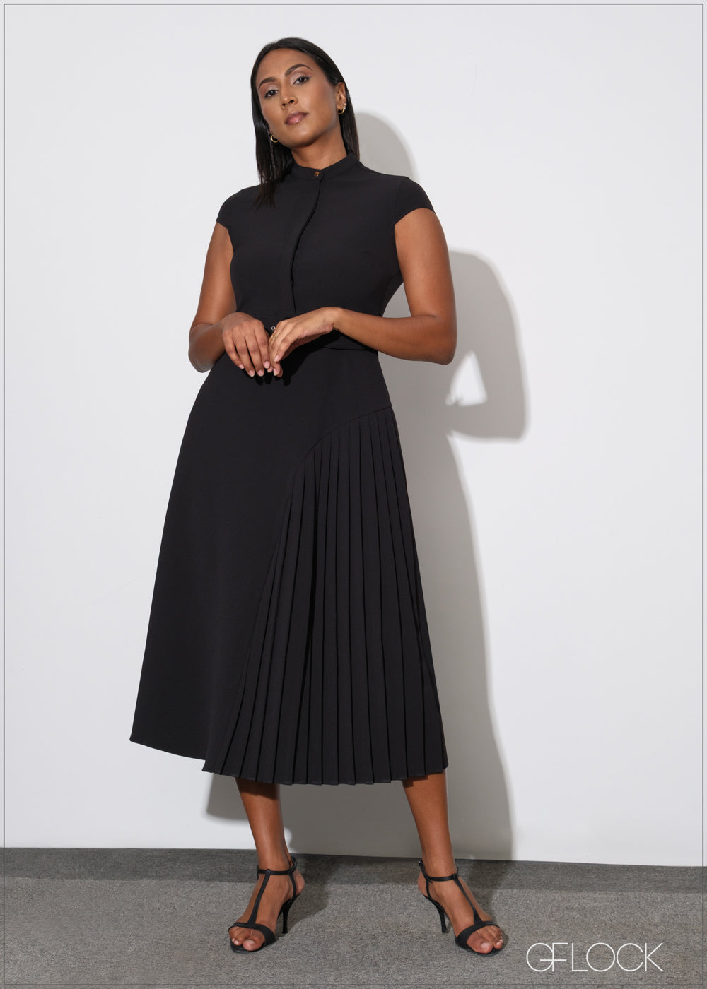 Pleated Dress - 070725