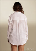 Cotton Oversized Shirt - 180526
