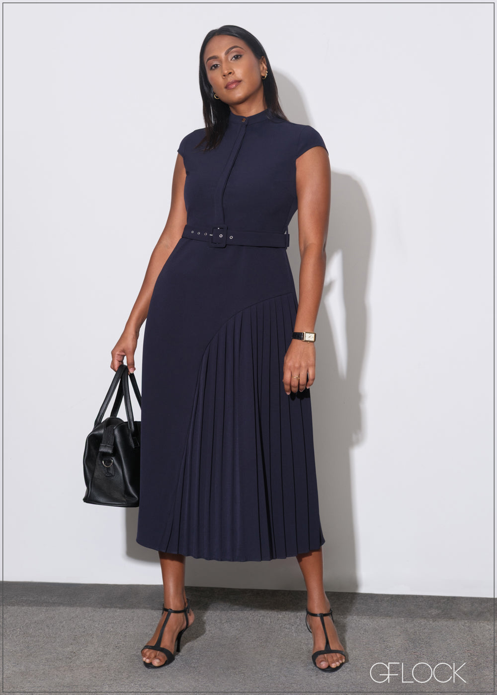 Pleated Dress - 070725