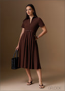 Dress With Zipper - 120925