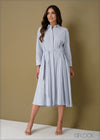 Collared Shirt Dress - 110923