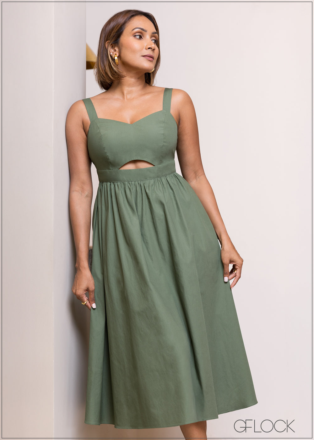 Back Detailed Dress - 230525