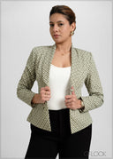 Printed Blazer - 051026