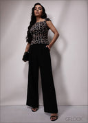 One Shoulder Trim Detail Top - 151026