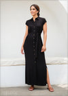 Collared Maxi Dress - 171123