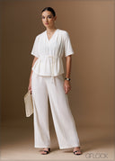 Pleated Pant - 120925