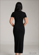 Knit Maxi Dress - 061225