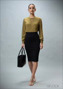 Pleated Top - 070725