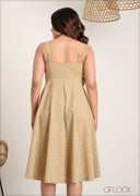 Printed Corset Dress - 060625